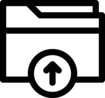 Upload File Vector Icon