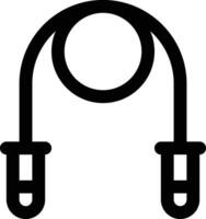 Skipping Rope Vector Icon
