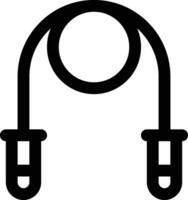 Skipping Rope Vector Icon