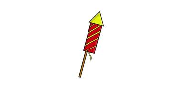 animated video of the firecracker icon