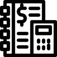 Book Keeping Vector Icon