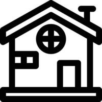 Guest House Vector Icon