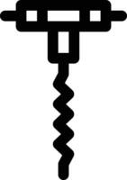 Corkscrew Vector Icon