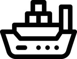 Ship Vector Icon