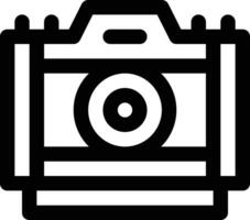 New Year Camera Vector Icon