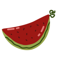 Watermelon fruit illustration png