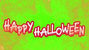 3d Animation zum das Halloween Party beim das Ende von Oktober video