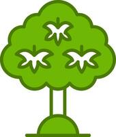 icono de vector de hoja de arce