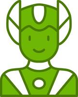 Superhero Vector Icon