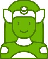 superhéroe vector icono