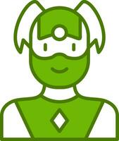 Superhero Vector Icon