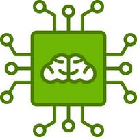 Artificial Intelligence Vector Icon