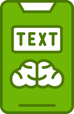 Text Vector Icon