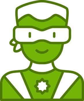 Superhero Vector Icon