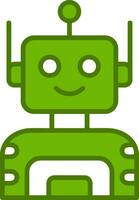 icono de vector de robot