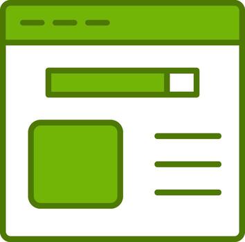 icono de vector de navegador