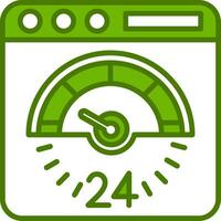 speed test Vector Icon