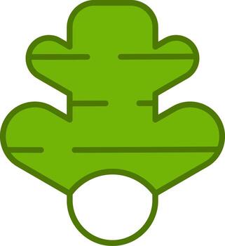 icono de vector de jengibre