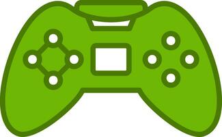 icono de vector de controlador de juego