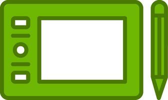 Graphic Tablet Vector Icon