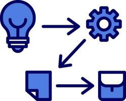 Process Vector Icon