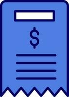 Bill Vector Icon