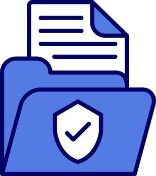 icono de vector de documento