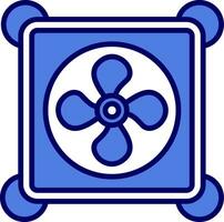 icono de vector de ventilador