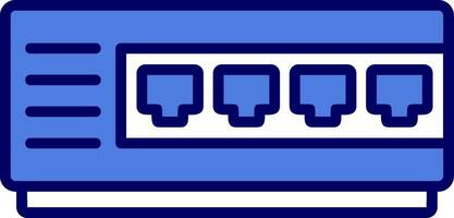 Network Hub Vector Icon