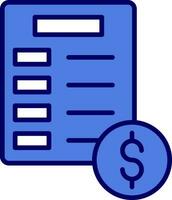 Invoice Vector Icon