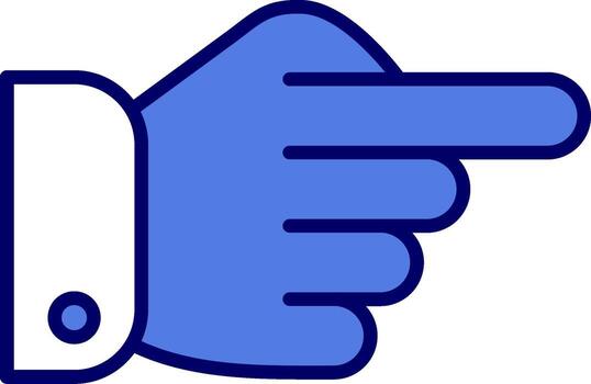 manos vector icono