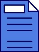 Out Of Paper Vector Icon