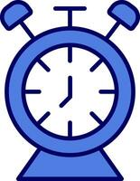 Desk Clock Vector Icon