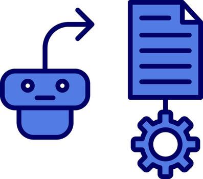 Natural Language Processing Vector Icon