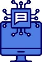 Artificial Intelligence Vector Icon