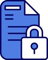 Secure Folder Vector Icon
