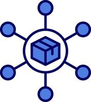 Distribution Center Vector Icon