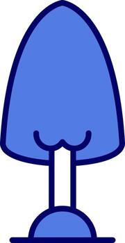 icono de vector de árbol