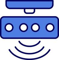 Motion Sensor Vector Icon