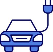 Electric Car Vector Icon