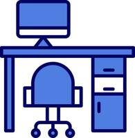 Workplace Vector Icon