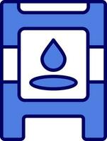 Wet Floor Vector Icon