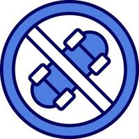 No Skateboard Vector Icon
