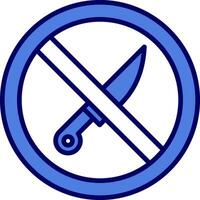 No Knife Vector Icon