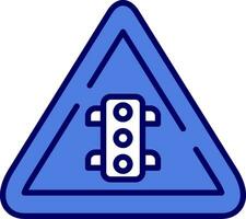 Traffic Light Sign Vector Icon
