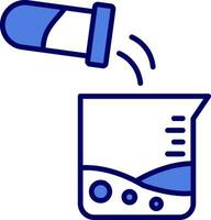 icono de vector de experimento