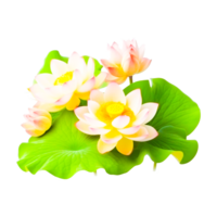 Lotus Blume generativ ai png