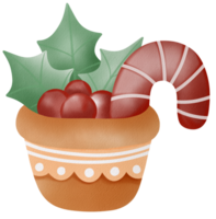cherry in pot png