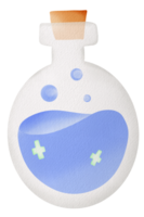 Experimental medicine bottle png