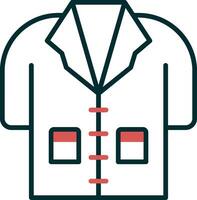 Lab Coat Vector Icon